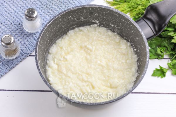 Рис с творогом (рисовая каша)